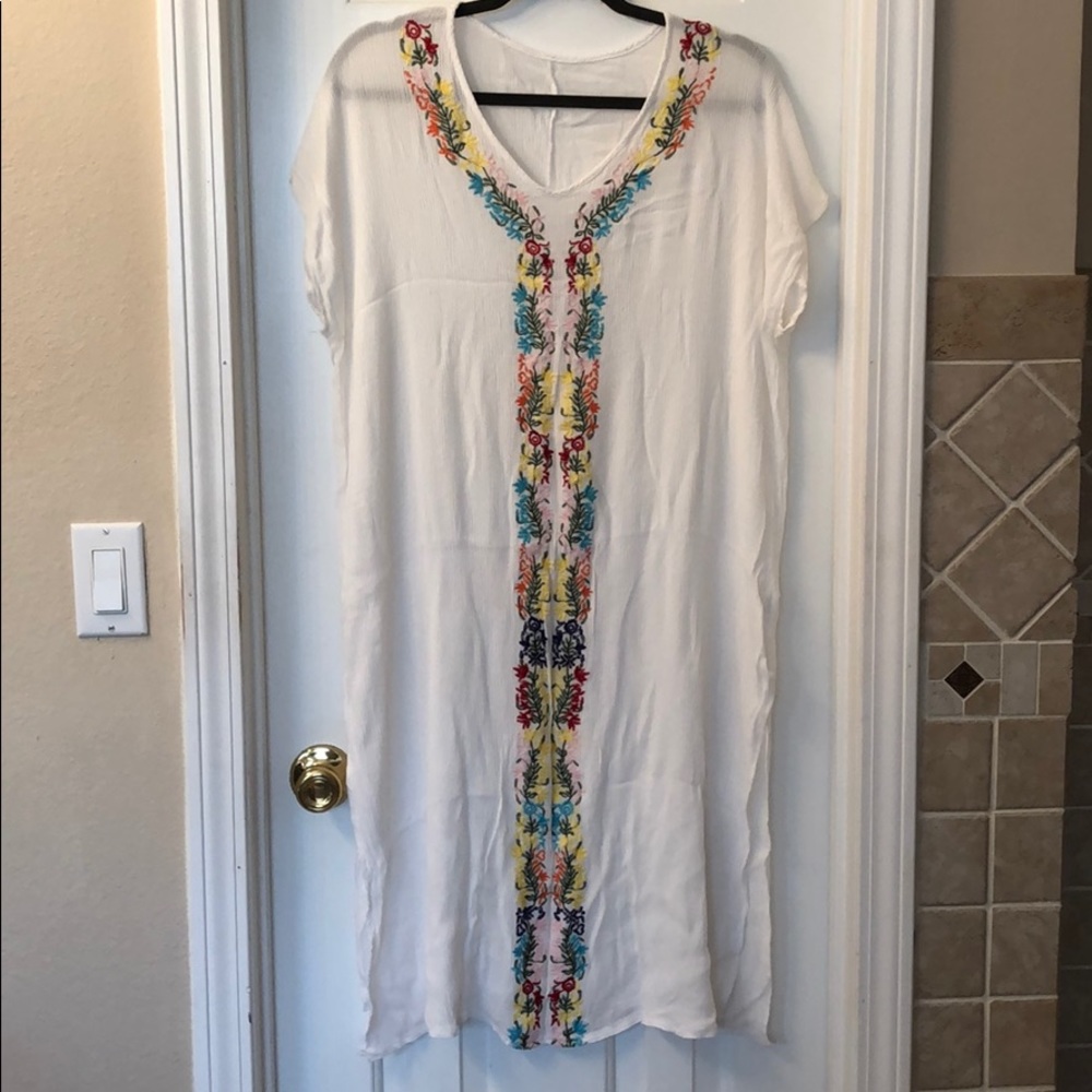 Walant Chiffon Embroidered Cover Up